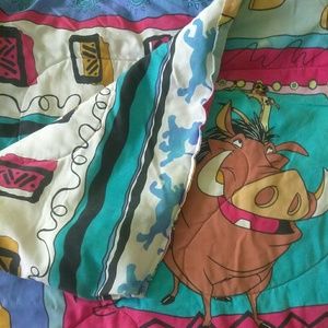 Disney Other Vtg 90s Lion King Twin Comforter Quilt Poshmark